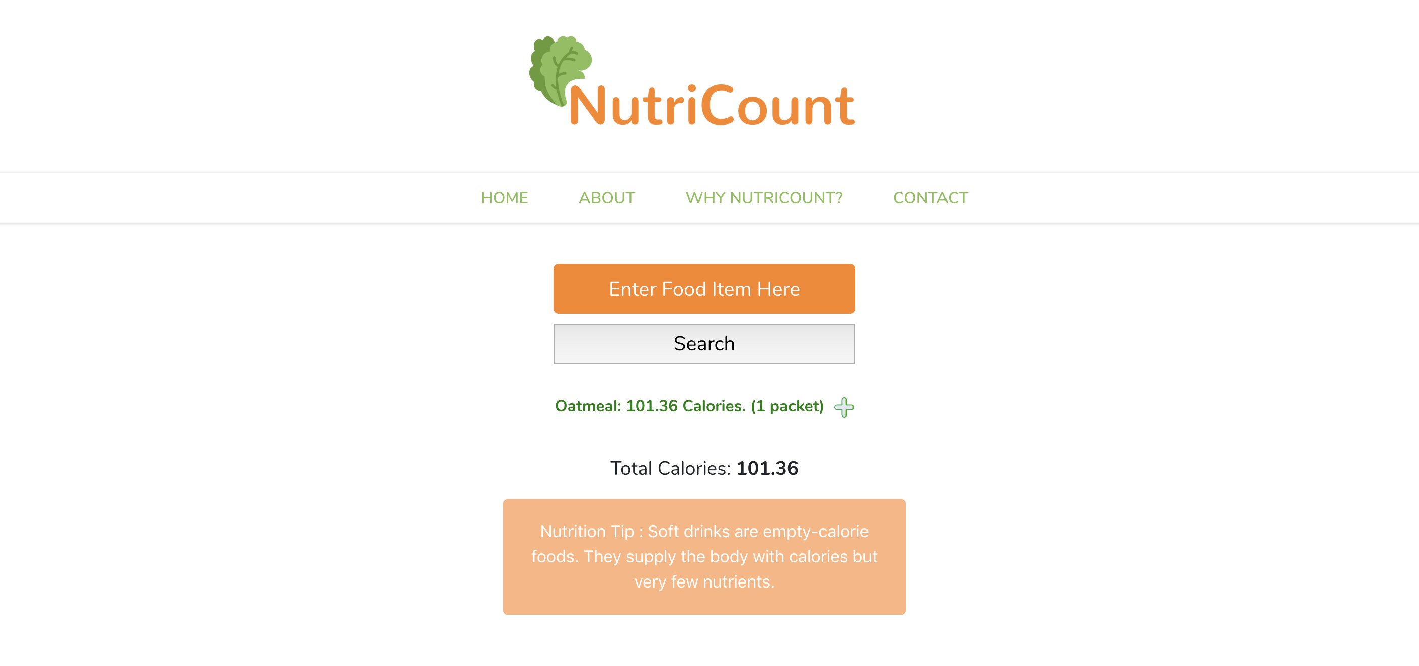 NutriCount App